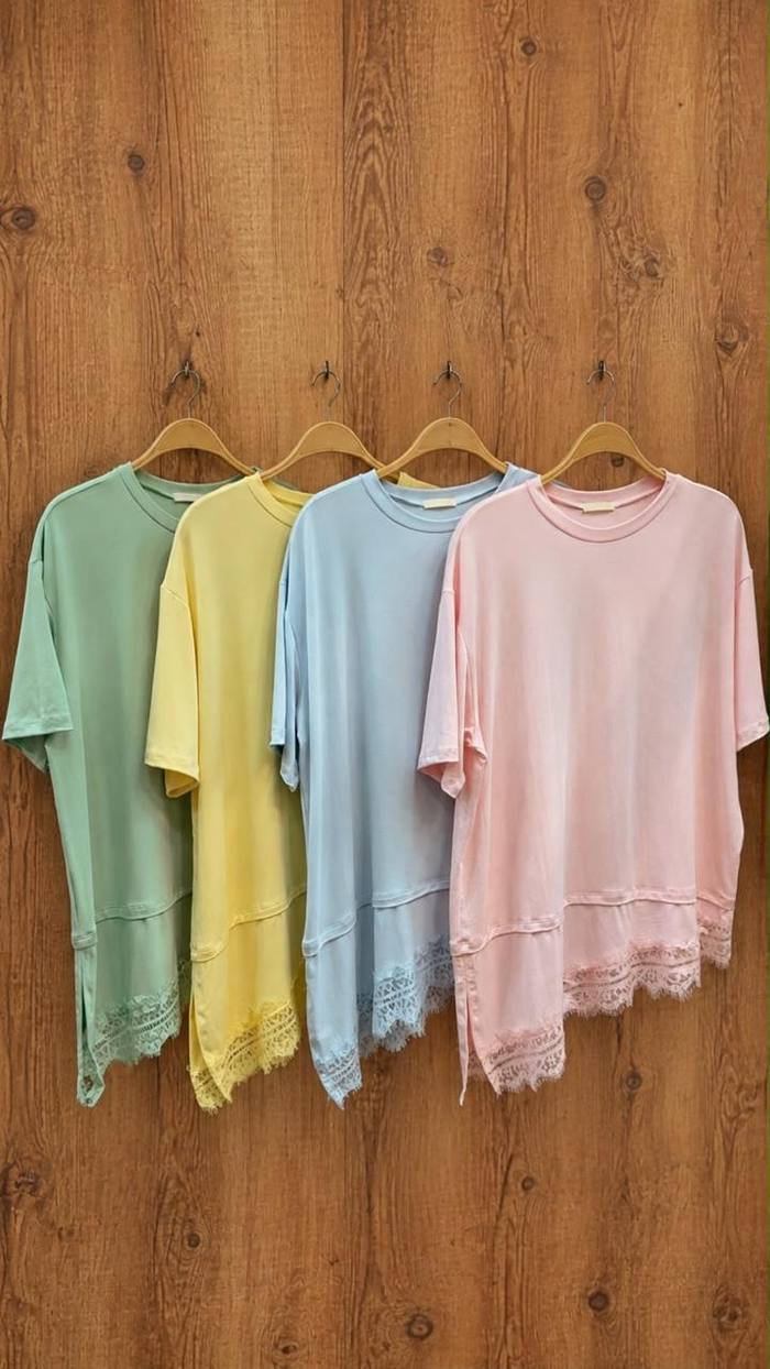 T-Shirt Renda Tradicional